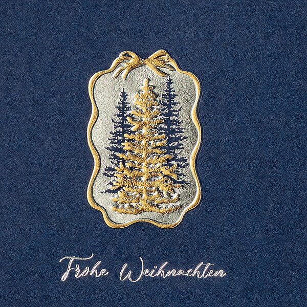 Bild 2 - Goldrahmen (stilvolle Weihnachtskarten)