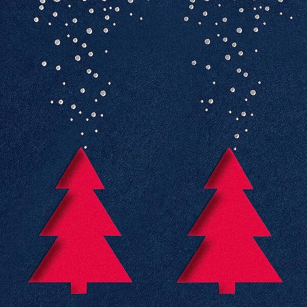 Bild 2 - Baumparade (gesch�ftliche Weihnachtskarten)
