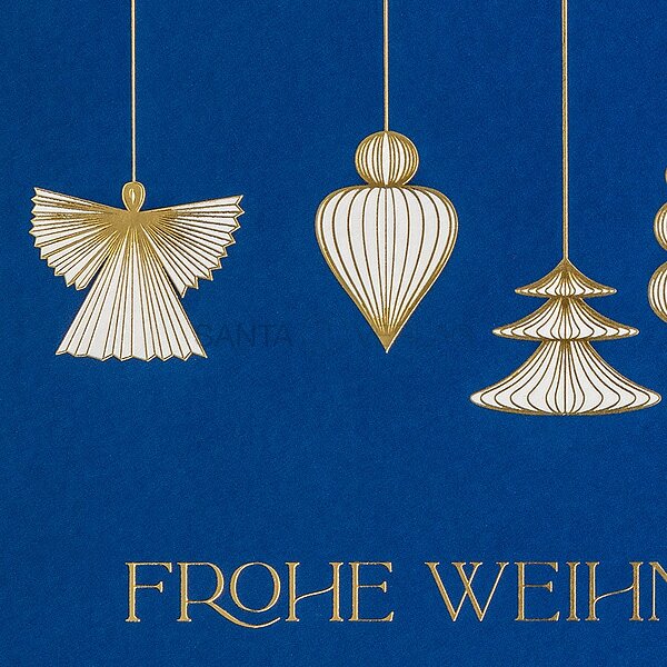 Bild 2 - Edler Baumschmuck (geschftliche Weihnachtskarte)