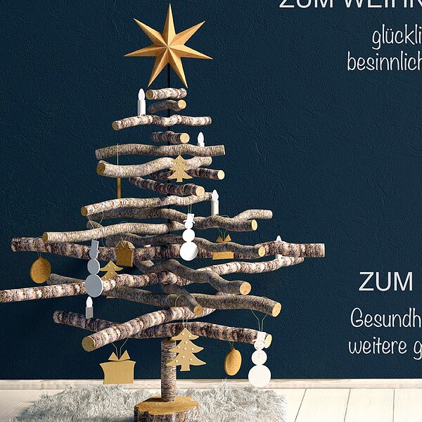 Bild 2 - Gesch�ftstext (gesch�ftliche Weihnachtskarte)