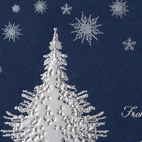 Bild 2 - Glnzender Baum (geschftliche Weihnachtsgre)