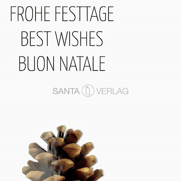 Bild 2 - Best Wishes (internationale Weihnachtskarte)