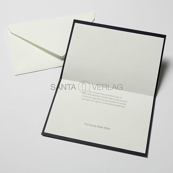 Bild 3 - Waldspiegelung (geschftliche Weihnachtskarten)