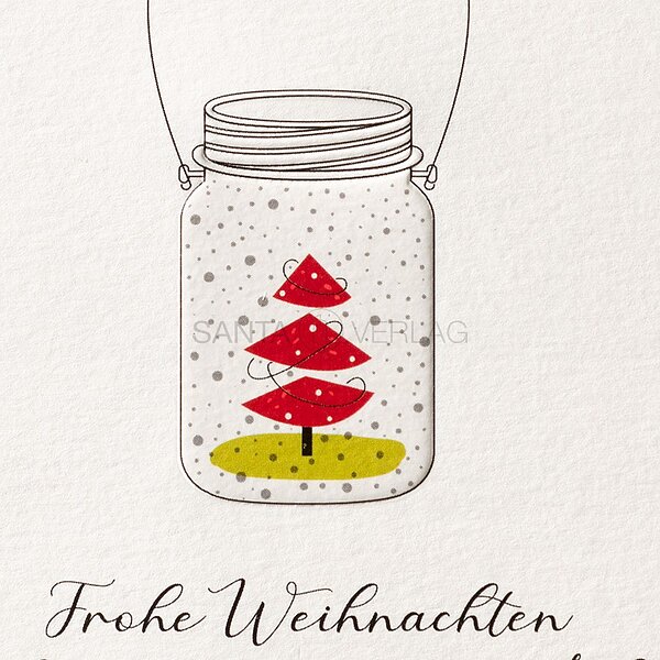 Bild 2 - Lichterkette (gesch�ftliche Weihnachtskarte)