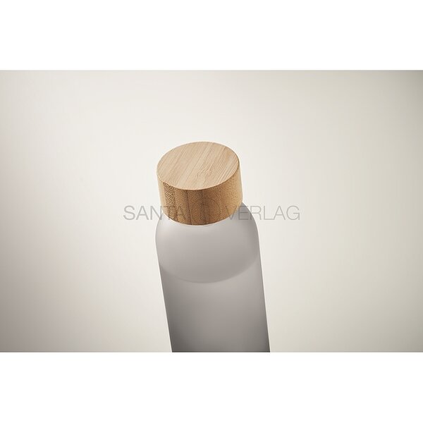 Bild 3 - Glasflasche transparent grau 500ml