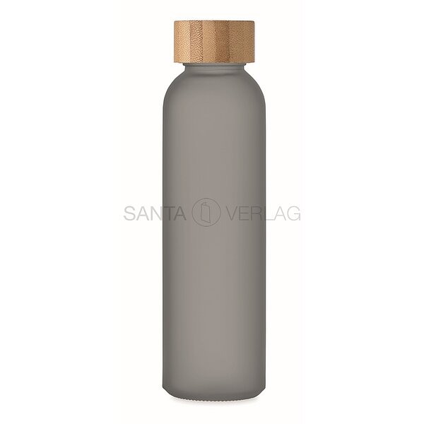 Bild 7 - Glasflasche transparent grau 500ml