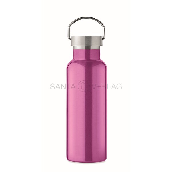 Bild 5 - Isolierflasche doppelwandig fuchsie 500ml