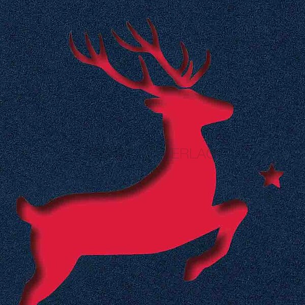 Bild 2 - Hirschsprung (stilvolle Weihnachtskarten)