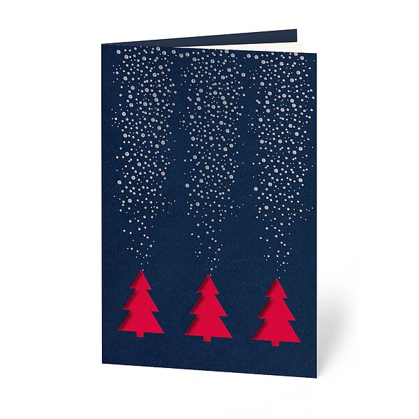 Bild 1 - Baumparade (gesch�ftliche Weihnachtskarten)