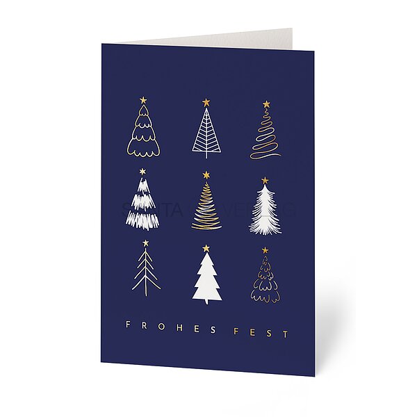 Bild 1 - Fantasiebume (geschftliche Weihnachtsgre)