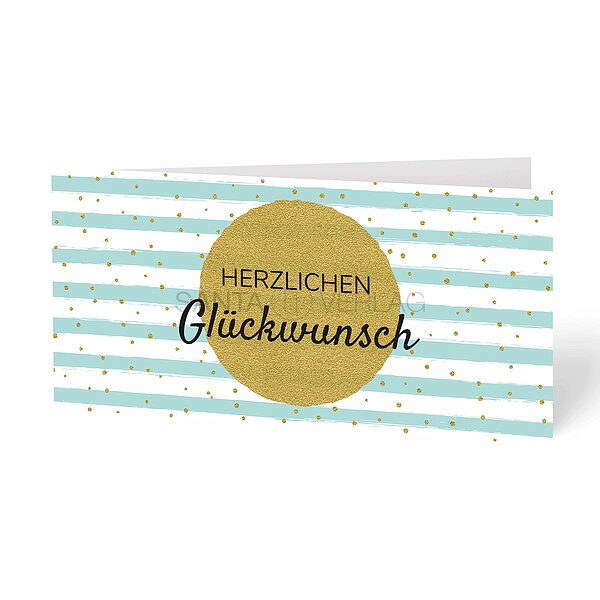 Bild 1 - Gl�ckwunschkarte Streifen