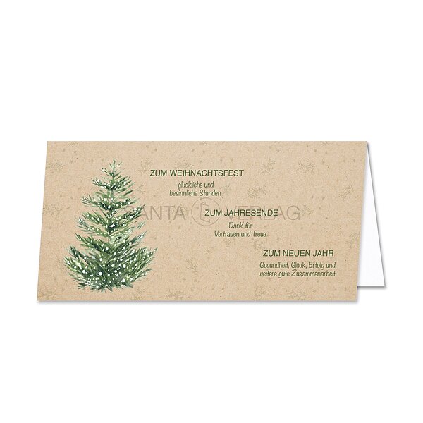 Bild 1 - Gesch�ftstext (gesch�ftliche Weihnachtskarte)