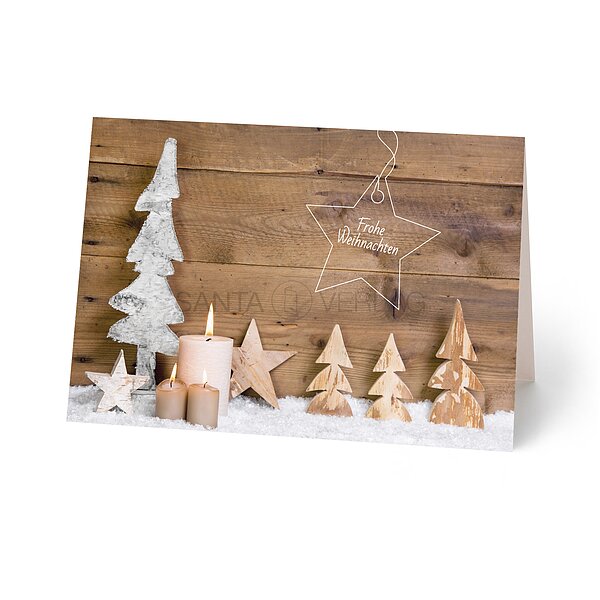 Hochglanzb�ume (gesch�ftliche Weihnachtskarten)