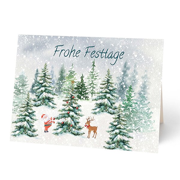 Bild 1 - Weihnachtskarten inkl. Kuvert