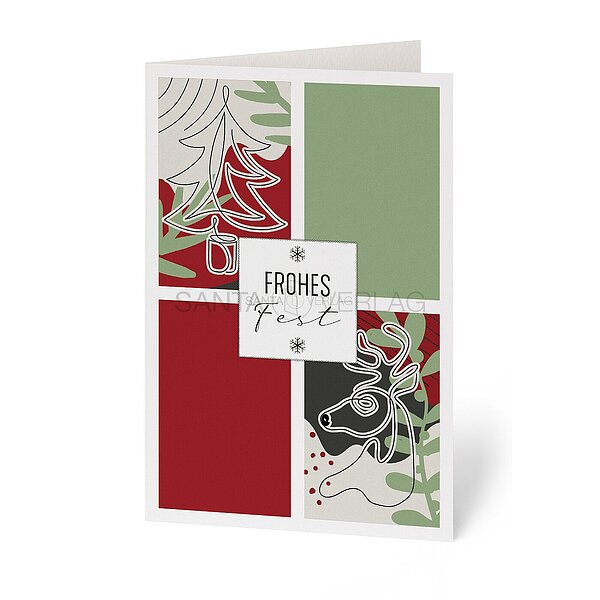 Weihnachtskarten inkl. Kuvert