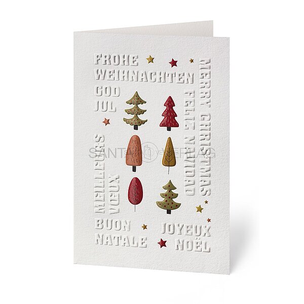 Weihnachtskarten inkl. Kuvert