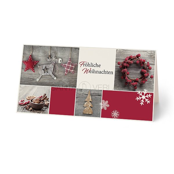 Bild 1 - Weihnachtscollage (Spendenweihnachtskarte Kinderherzstiftung)