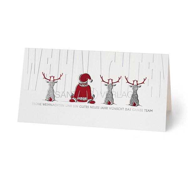 Bild 1 - Weihnachtsteam (Lustige Weihnachtskarte)