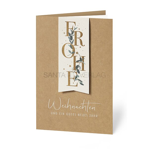 Bild 1 - Lesezeichen (gesch�ftliche Weihnachtskarte)