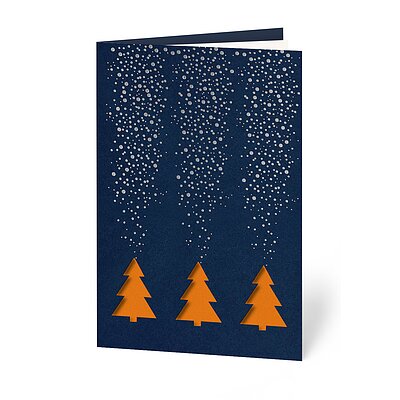 Baumparade (gesch�ftliche Weihnachtskarten)