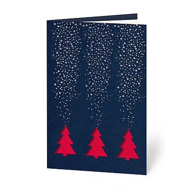 Baumparade (gesch�ftliche Weihnachtskarten)