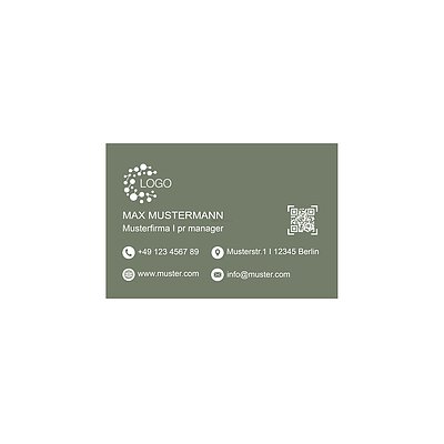 Visitenkarte Trendfarbe grn