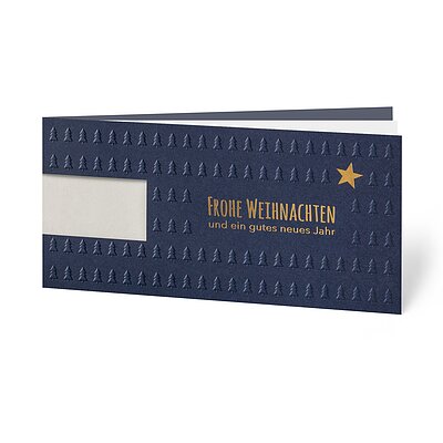 Logokarte (Spendenweihnachtskarte Deutsche Herzstiftung)