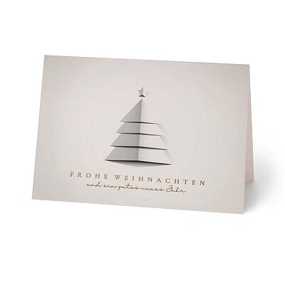 Pyramide (gesch�ftliche Weihnachtskarte)