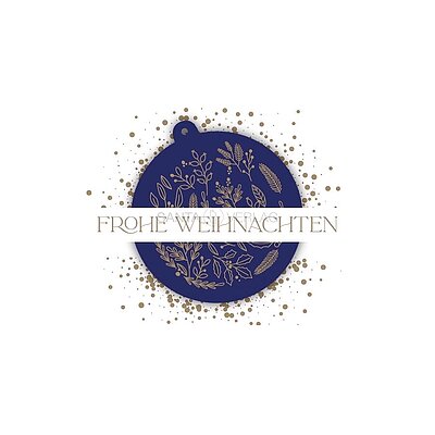 animierte E-Card mit blauer Kugel